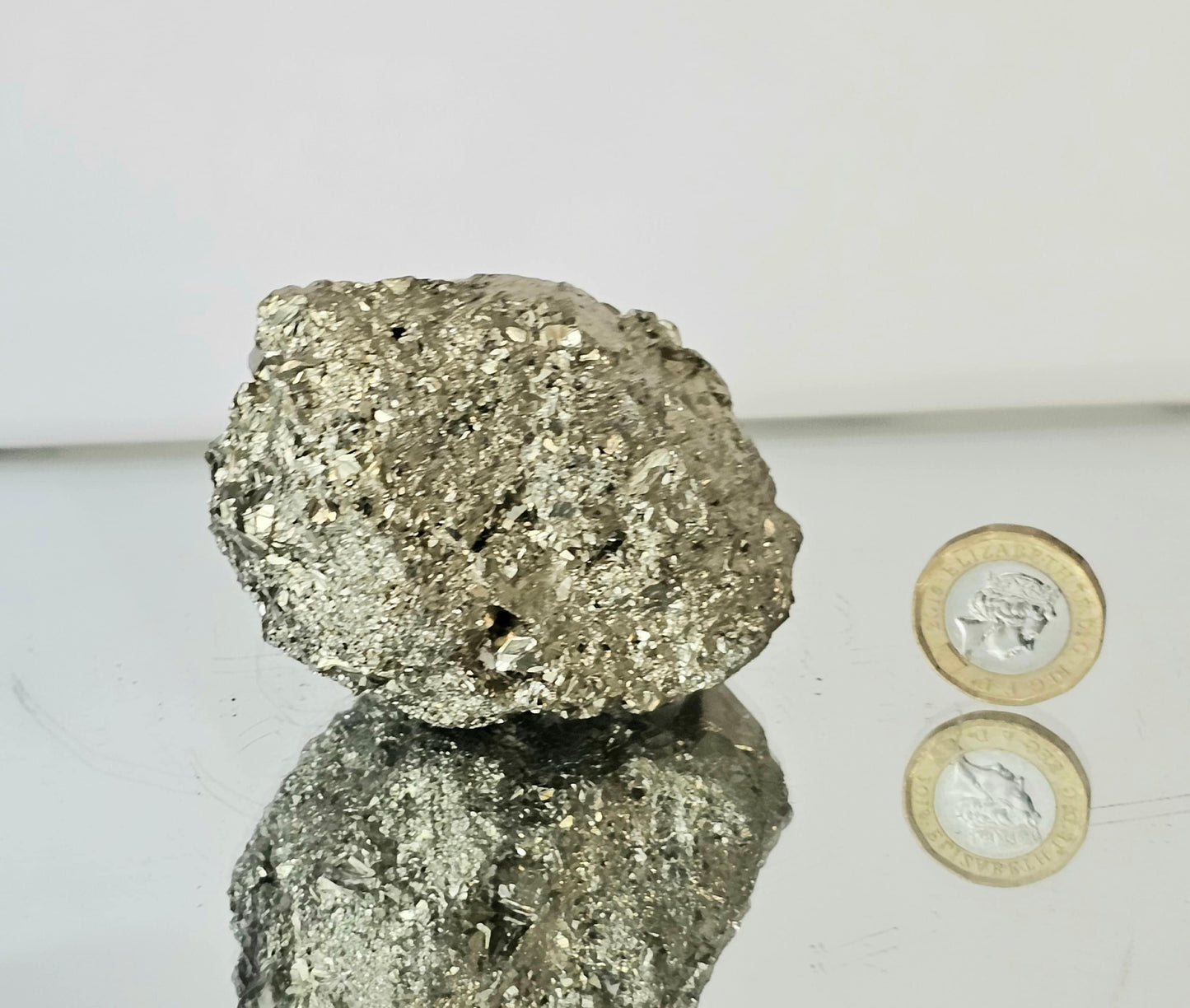 Octahedral Pyrite Crystal - Peru (#26)