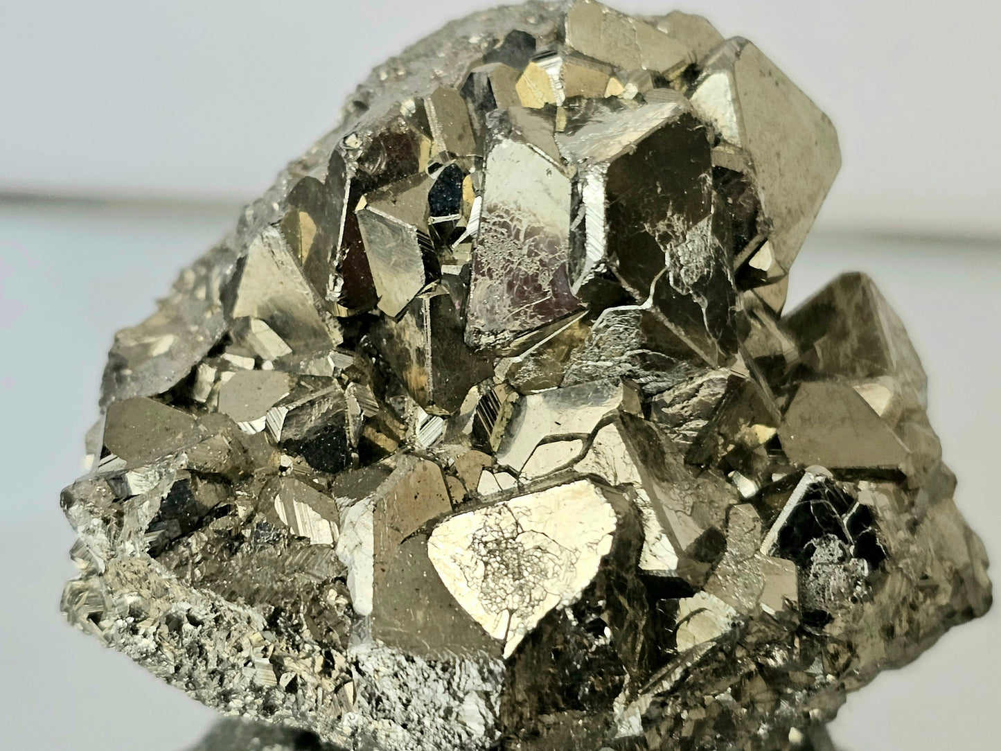 Octahedral Pyrite Crystal - Peru (#26)