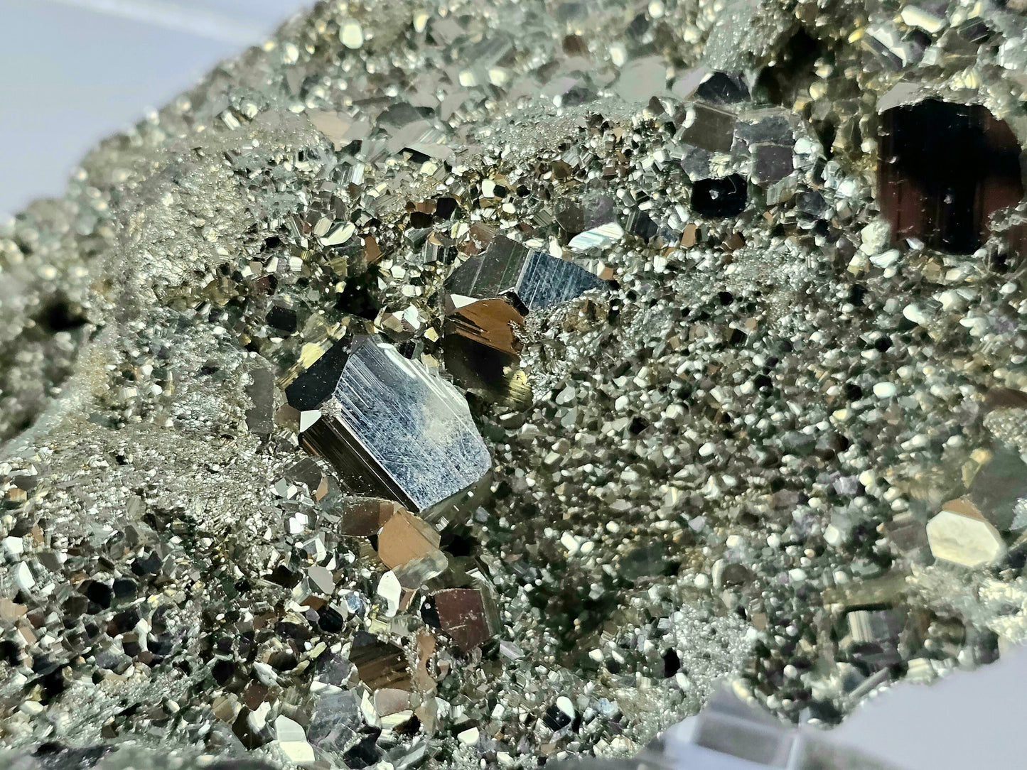 high grade pyrite crystal from peru