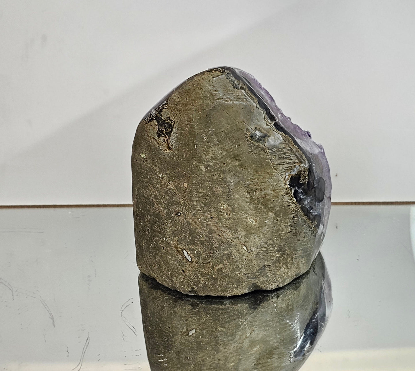 freestanding amethyst crystal