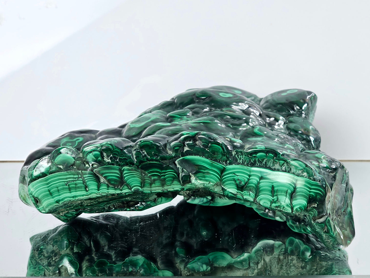 Extra Large Malachite Crystal Polished
