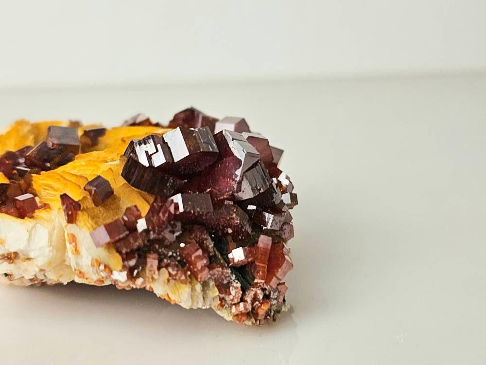 collector crystals vanadinite from atlas mountains