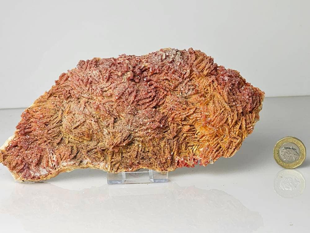 large vanadinite on baryte atlas mountains