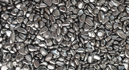 Small Hematite Crystal Tumblestones 50g Bag Jewelry Making Arts Crafts
