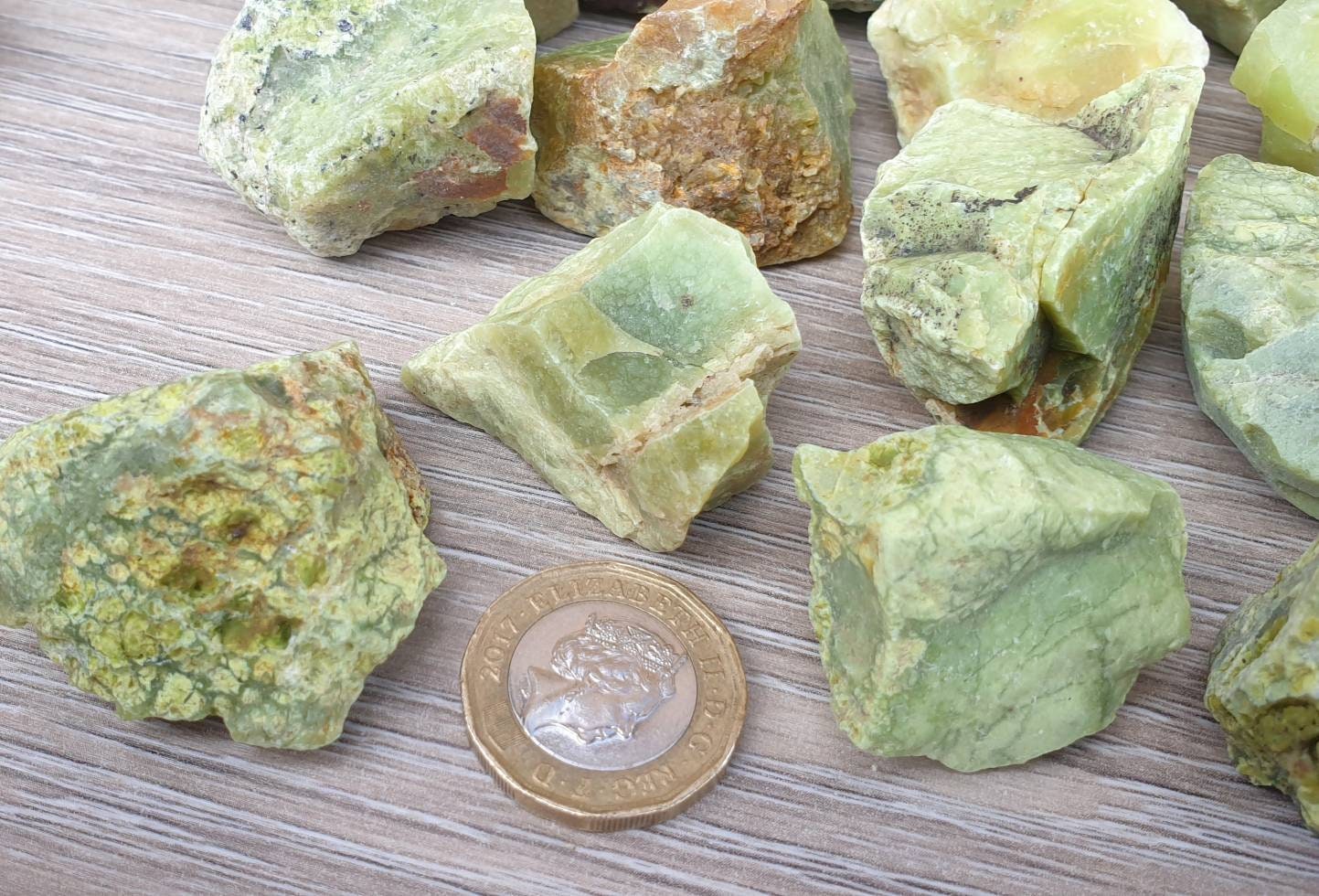 Green Opal Rough Crystal Rough
