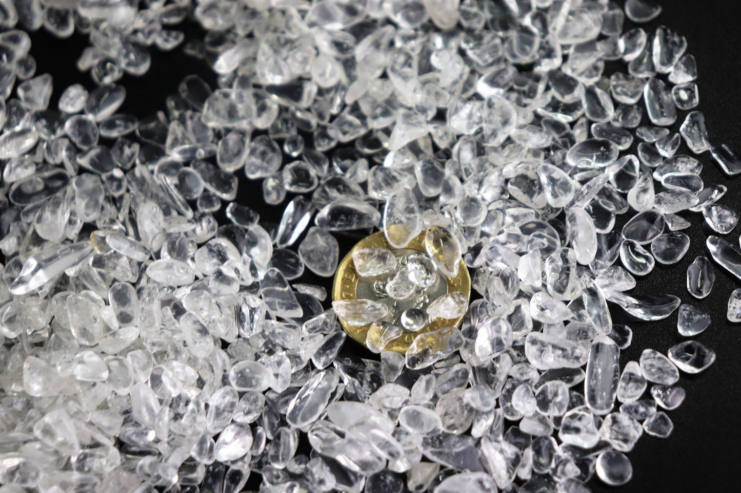 Extra Small Clear Quartz Crystal Chips 50g Bags - Arts Crafts