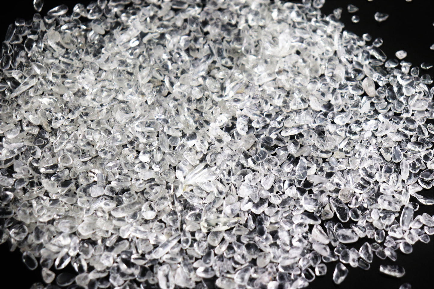 Extra Small Clear Quartz Crystal Chips 50g Bags - Arts Crafts