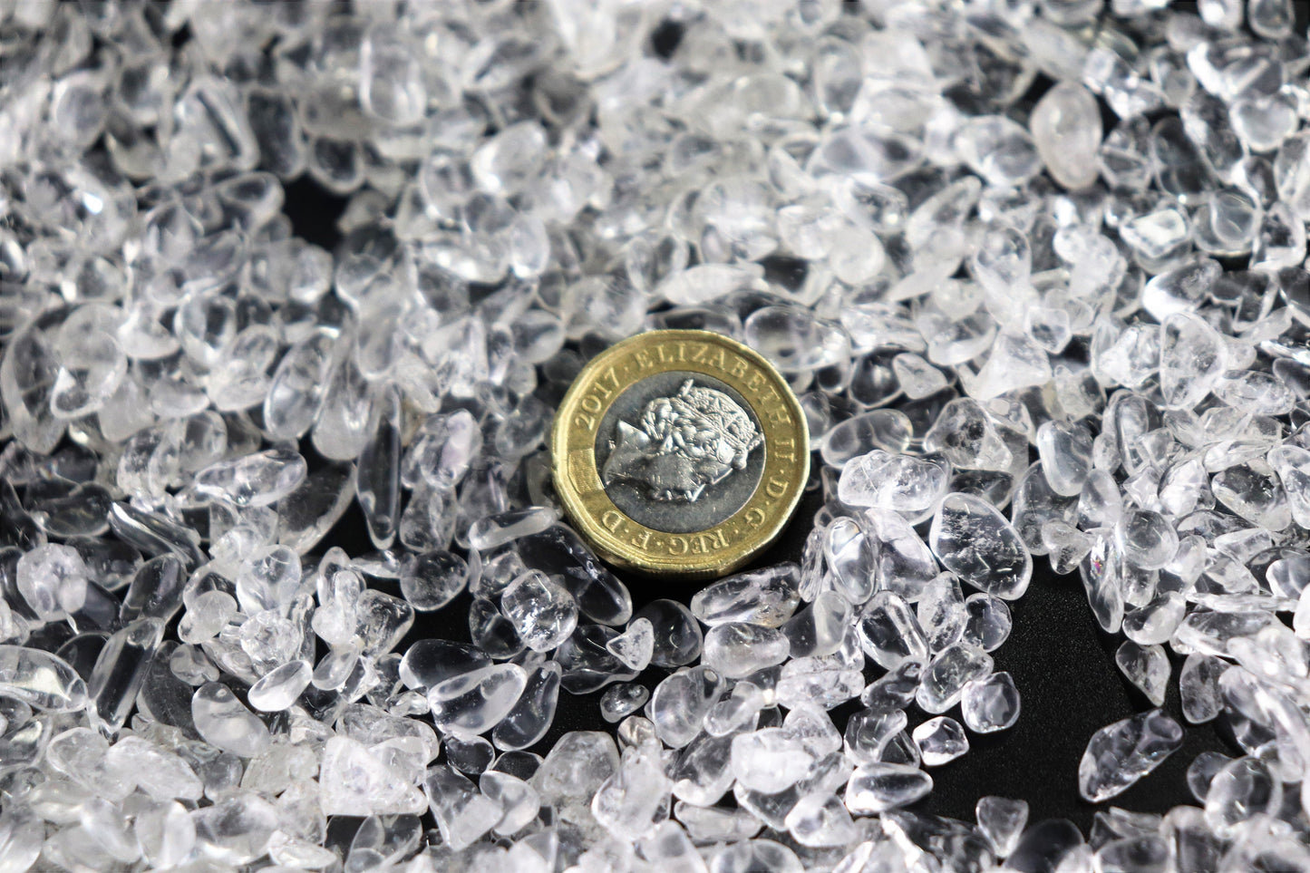 Extra Small Clear Quartz Crystal Chips 50g Bags - Arts Crafts