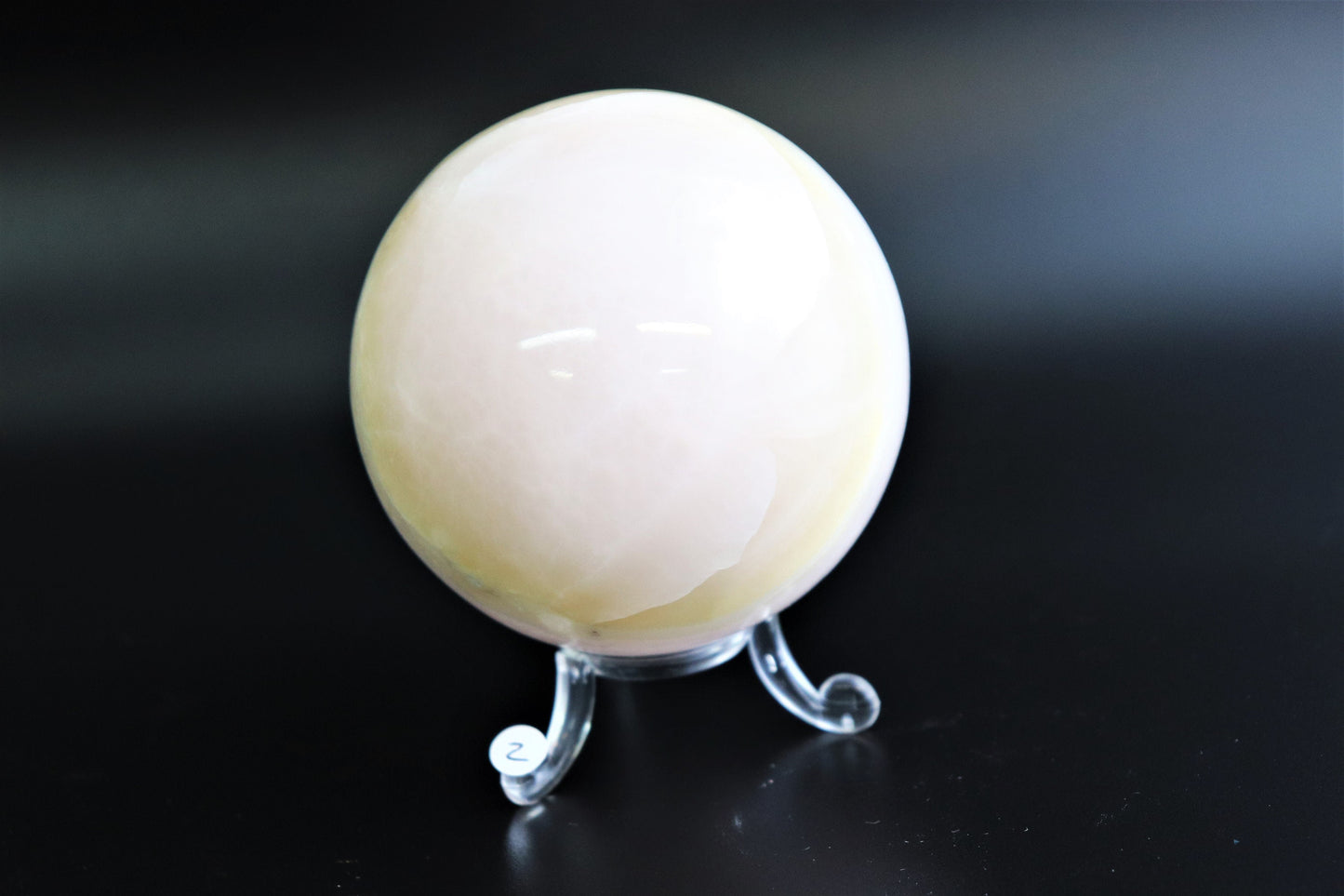 2) Large Crystal Sphere Pink Calcite Mangano Florescent Mineral *Large Selection Available*