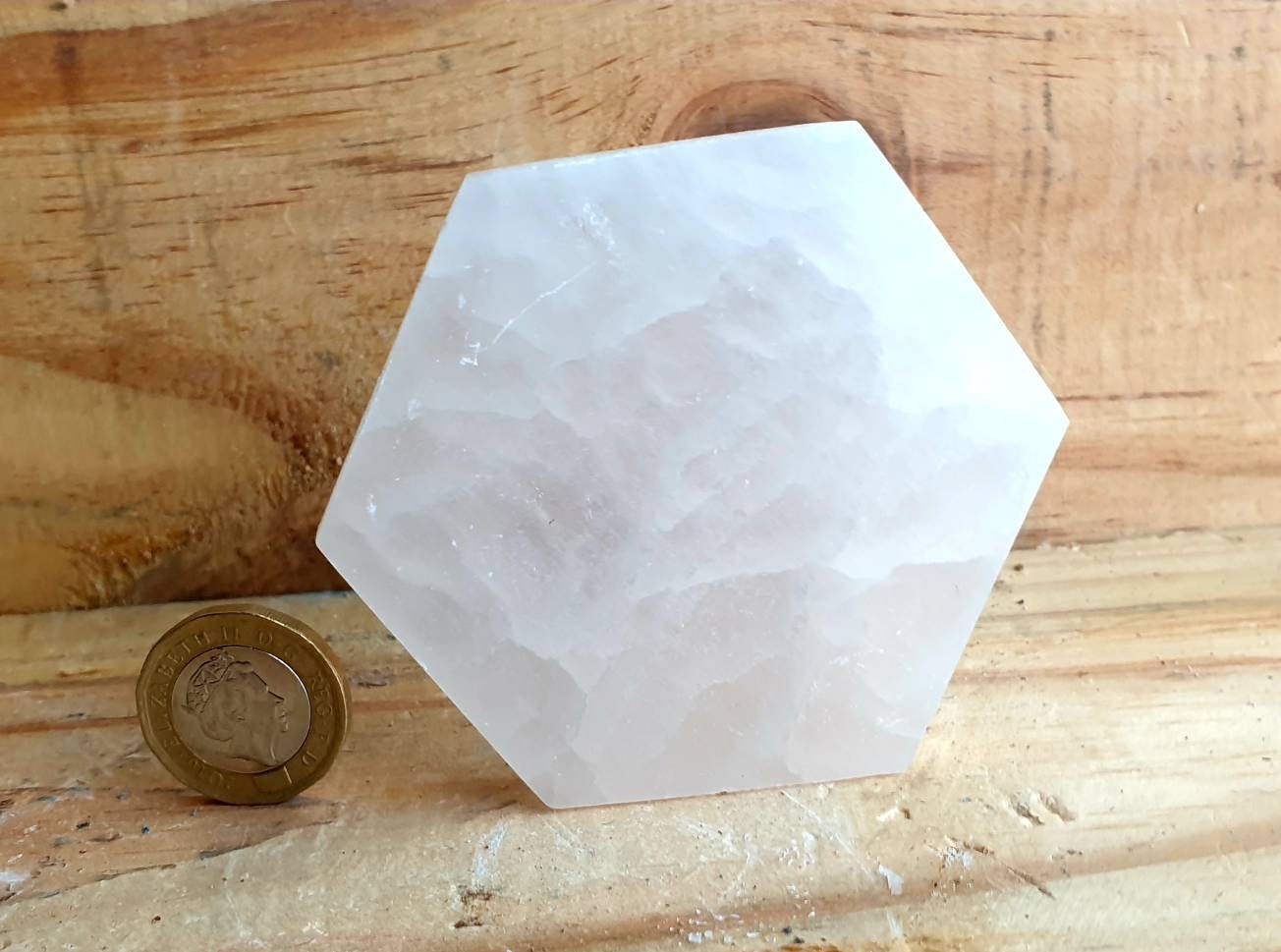 Selenite Crystal Charging Plate Disc - triangle Circle Square Hexagon