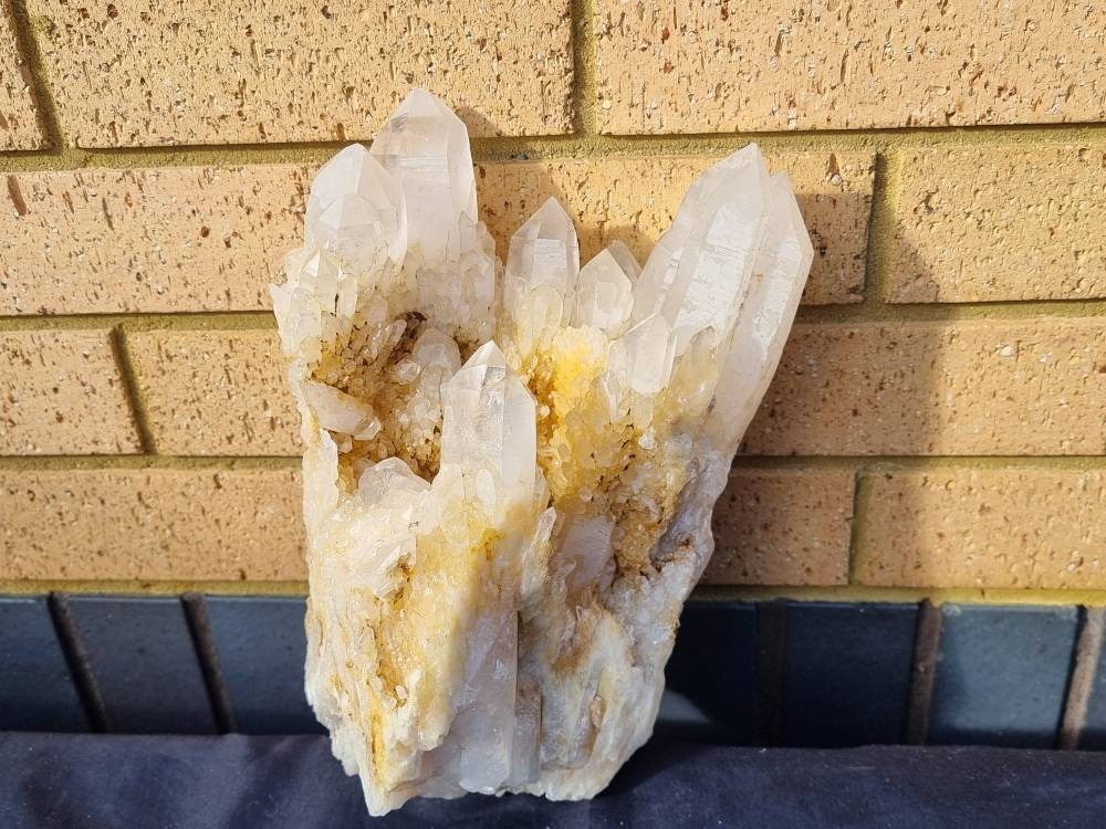 53) large Quartz Crystal Cluster