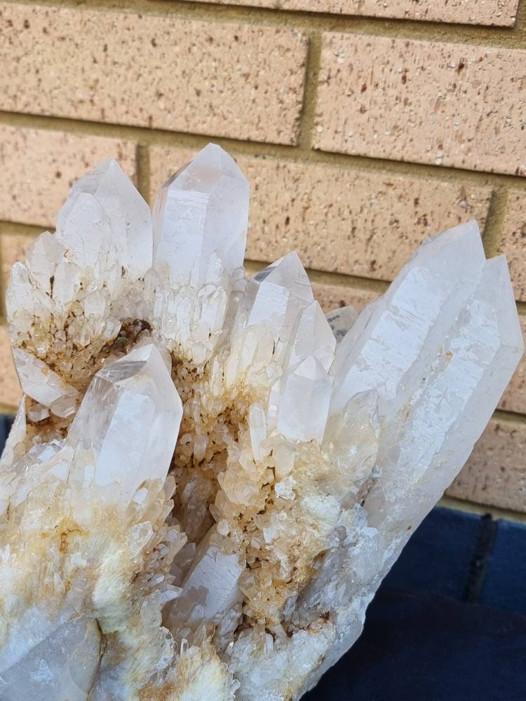 53) large Quartz Crystal Cluster