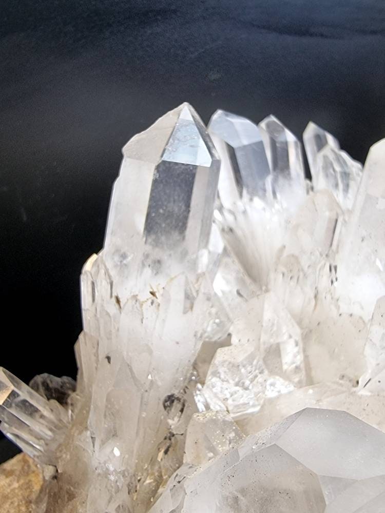 8) Large Clear Quartz Crystal Cluster 5.8kg (Madagascar)