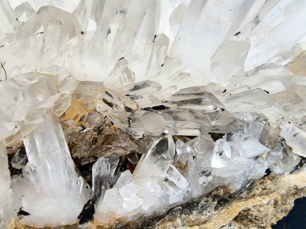 8) Large Clear Quartz Crystal Cluster 5.8kg (Madagascar)