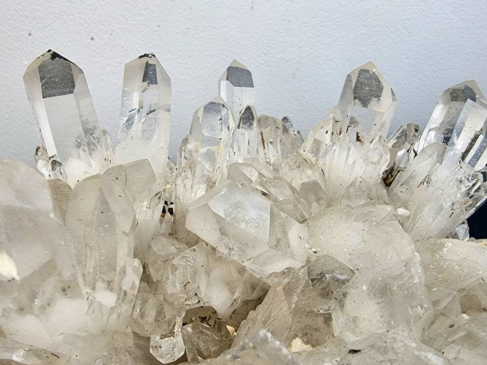 8) Large Clear Quartz Crystal Cluster 5.8kg (Madagascar)