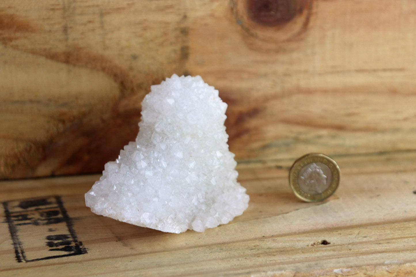 16) Quartz Stalactite Crystal Coral / Spirit / Cactus Quartz