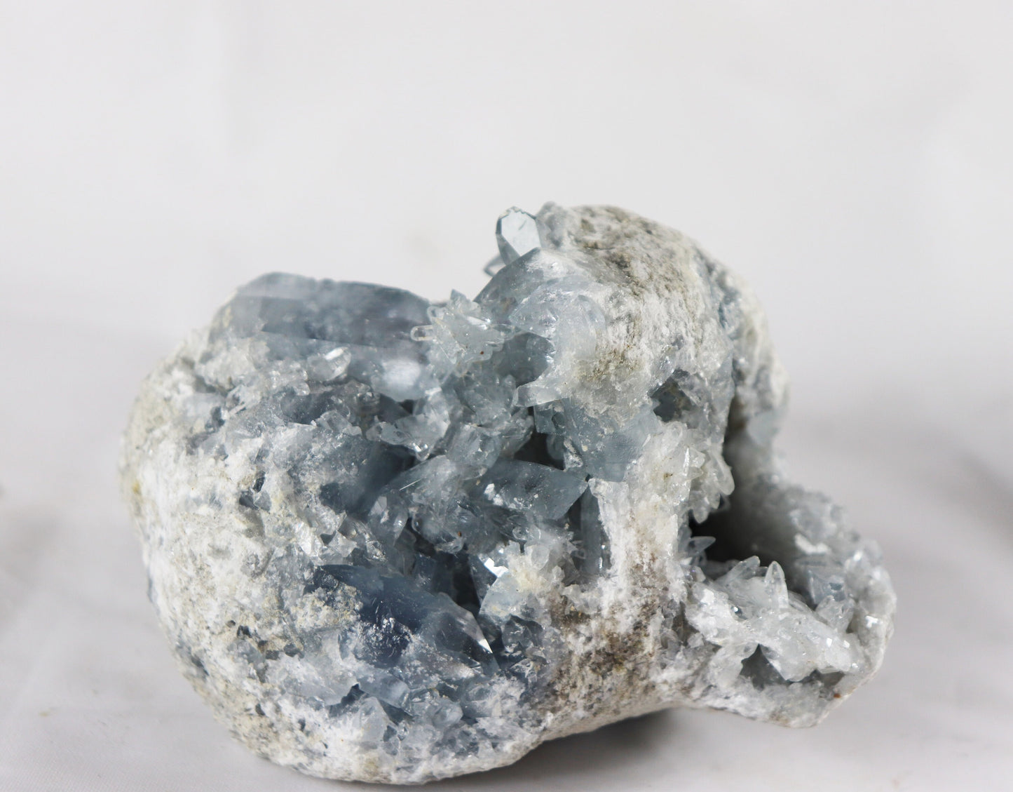 1) Large Blue Celestite Celestine Crystal Raw Natural Mineral High Grade 1.16 KG