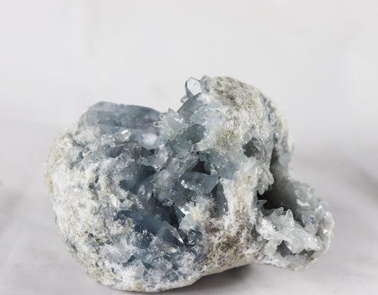 1) Large Blue Celestite Celestine Crystal Raw Natural Mineral High Grade 1.16 KG