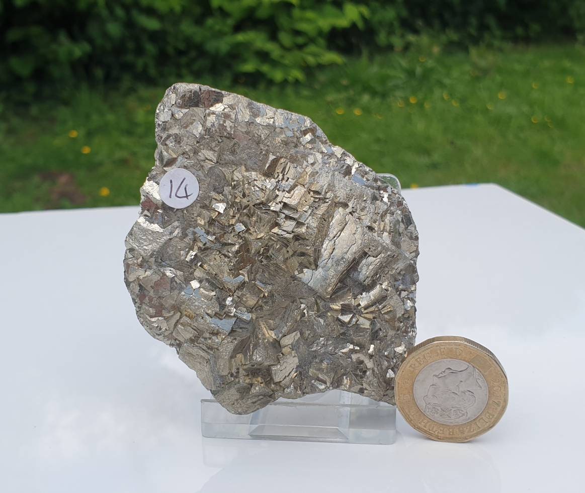 14) Natural Pyrite Crystal- Fools Gold
