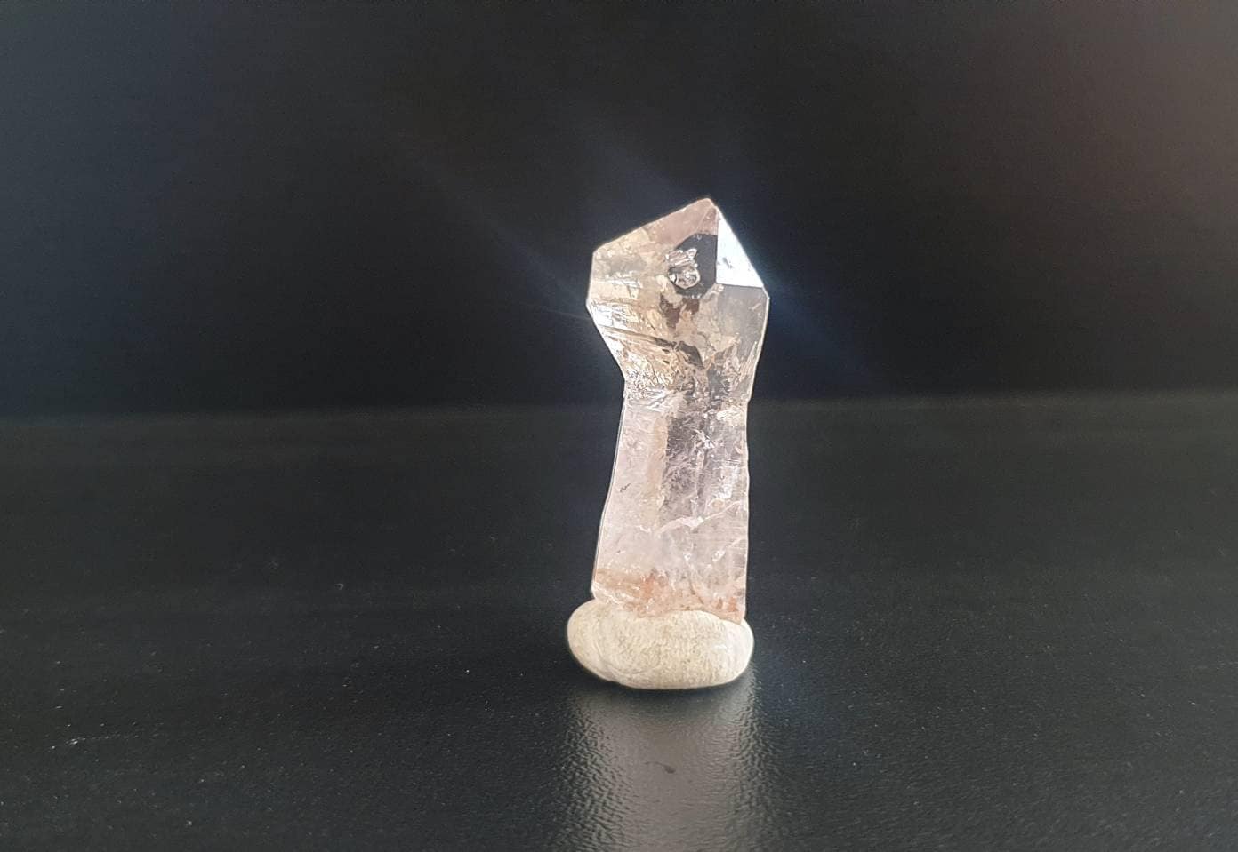4) Clear Quartz Crystal Sceptre