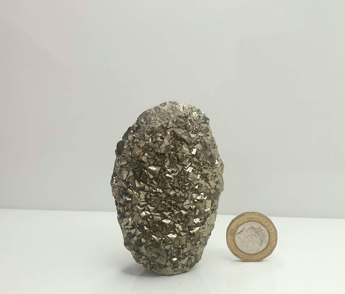 1) Natural Pyrite Crystal- Fools Gold