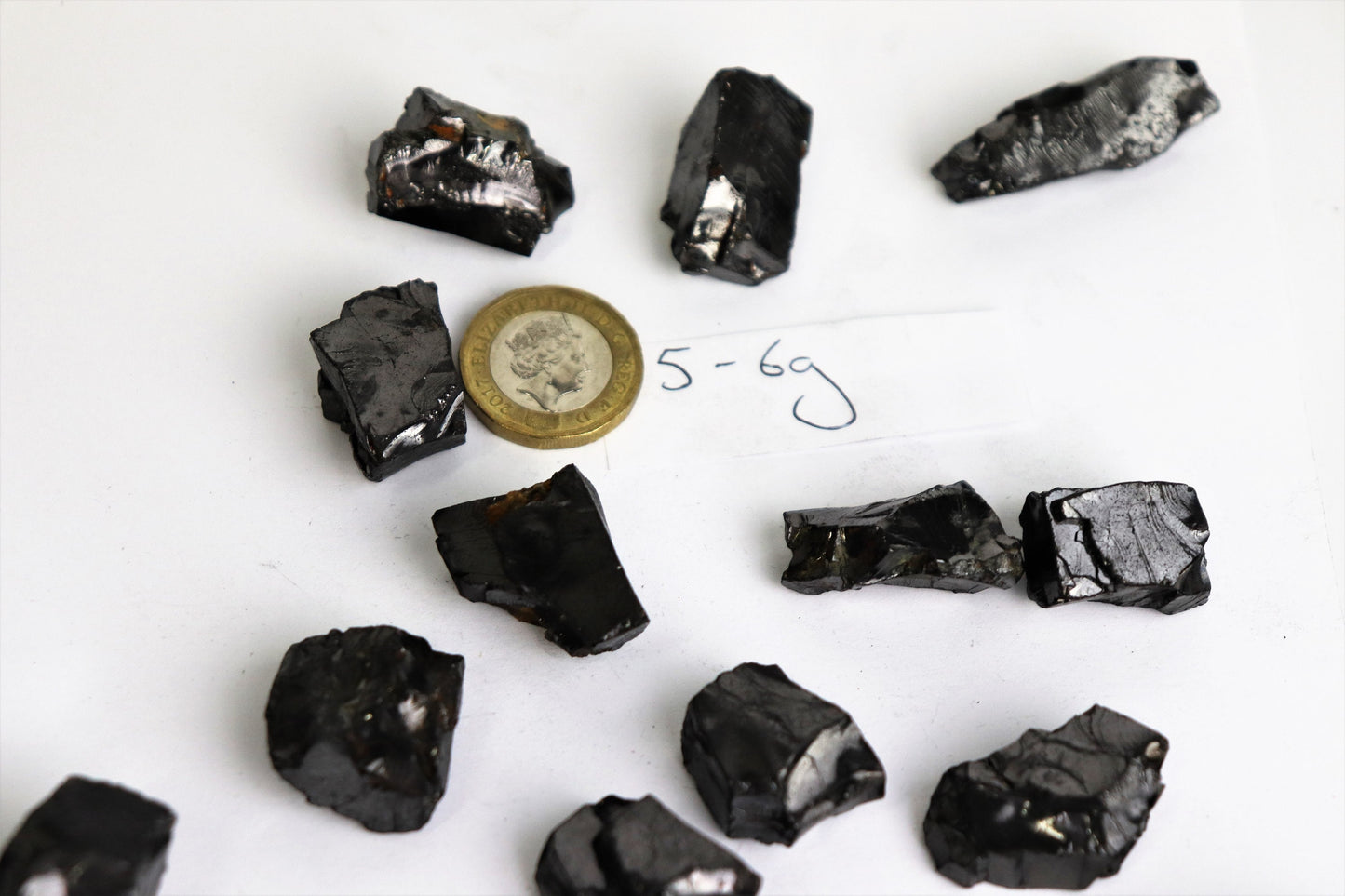 Elite Shungite Raw Natural Piece  5 - 10g