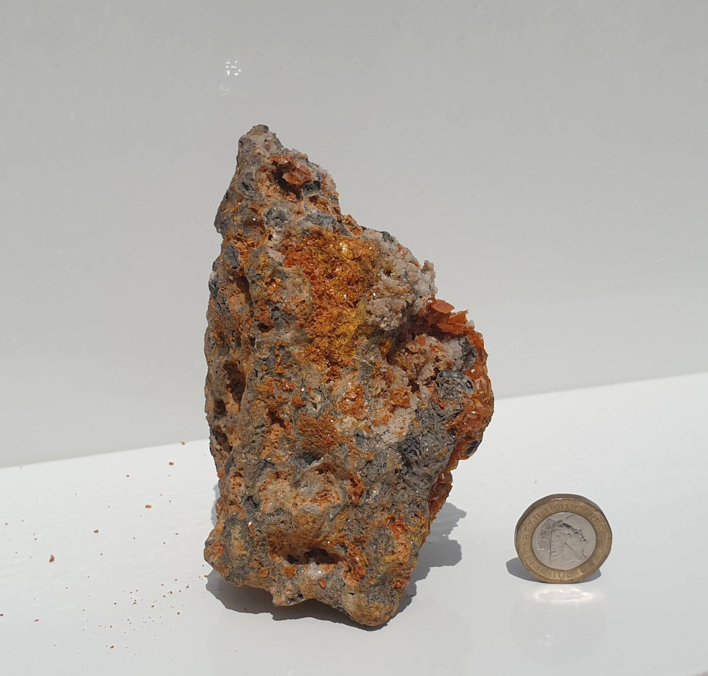 1) large Wulfenite Crystal