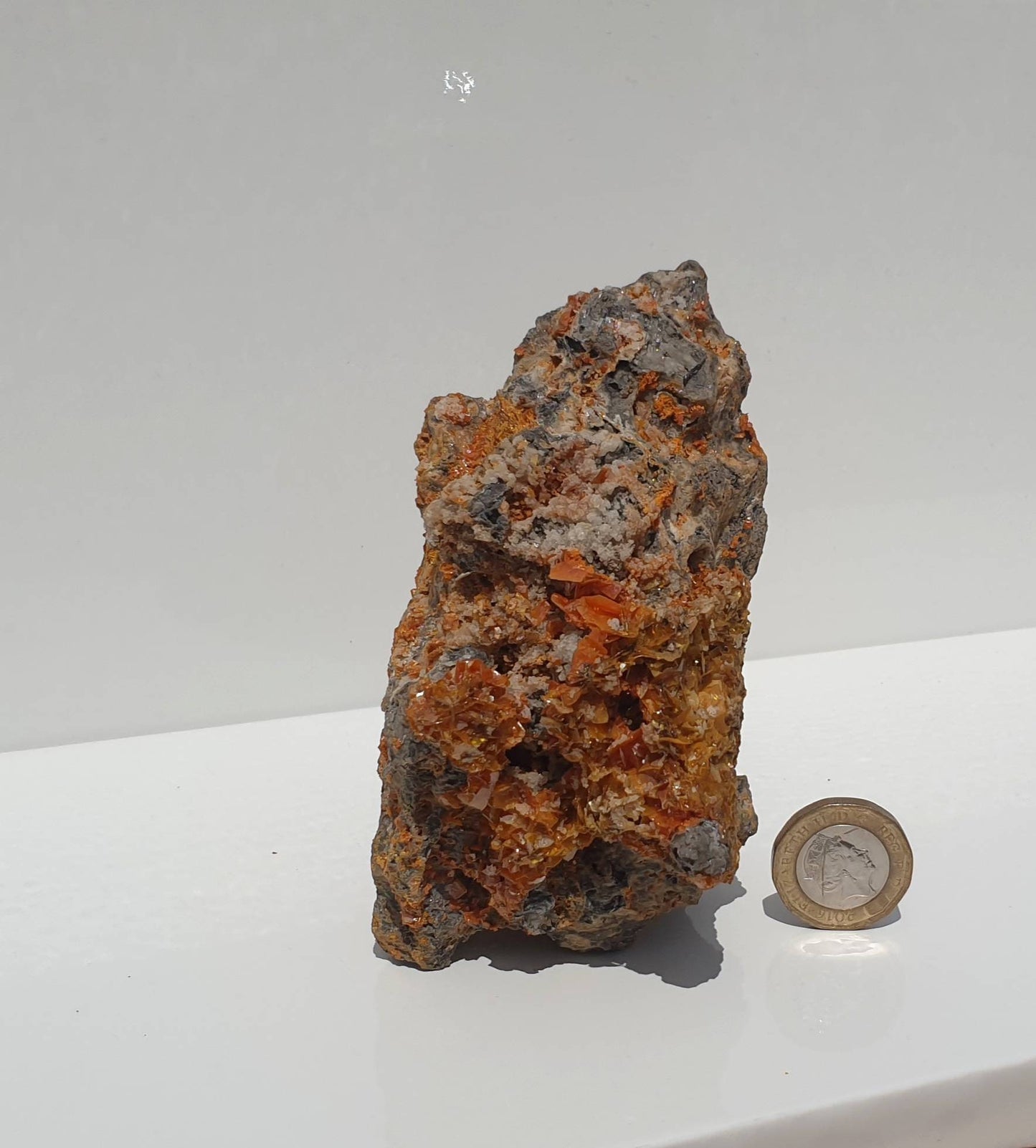 1) large Wulfenite Crystal
