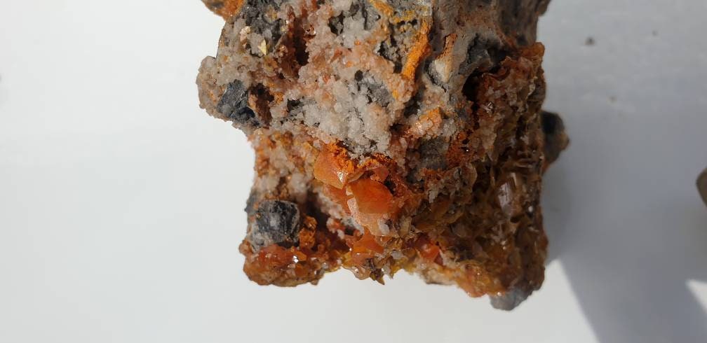 1) large Wulfenite Crystal