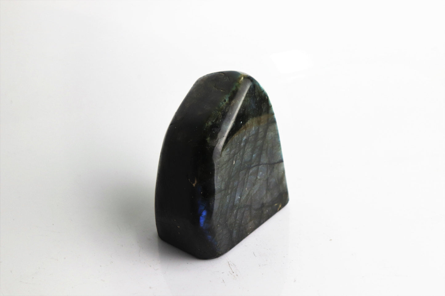 82) Large Labradorite Crystal Polished AAA Grade