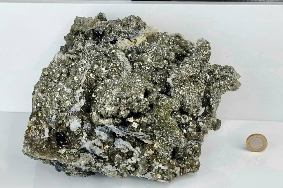 Marcasite Pyrite Crystal Specimen Extra Large