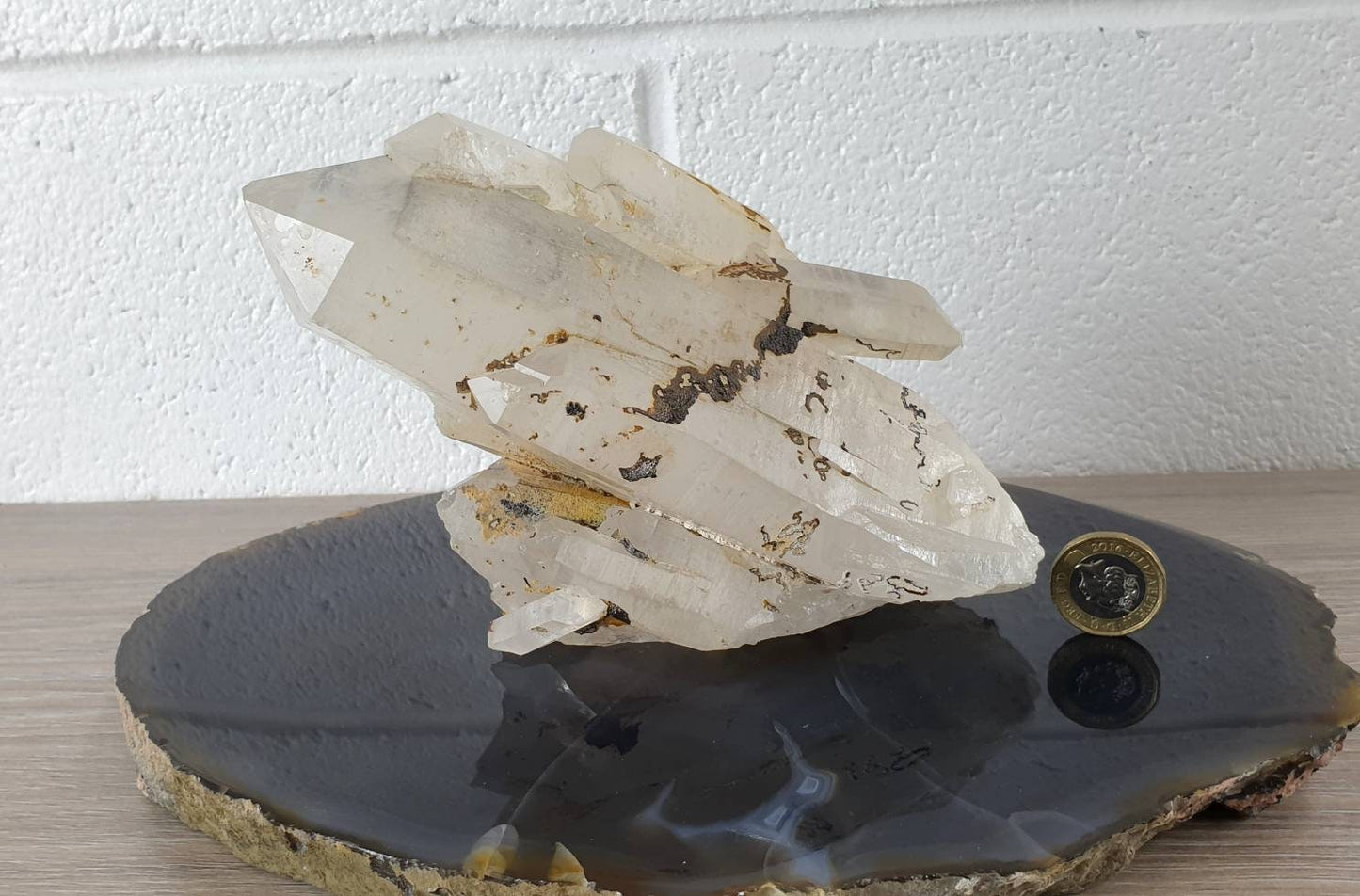 3) Quartz Crystal Cluster