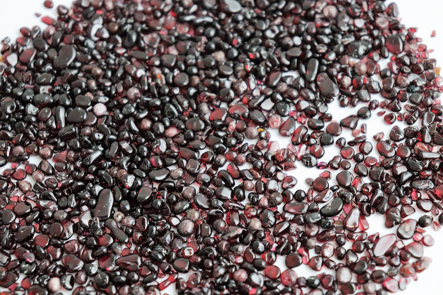 Extra Small Garnet Crystal Chips 50g Bags - Arts Crafts
