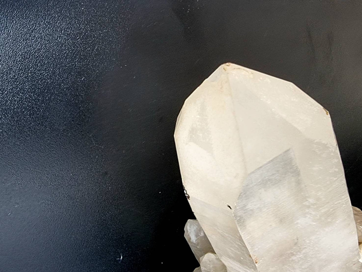 28) large Quartz Crystal point Cluster