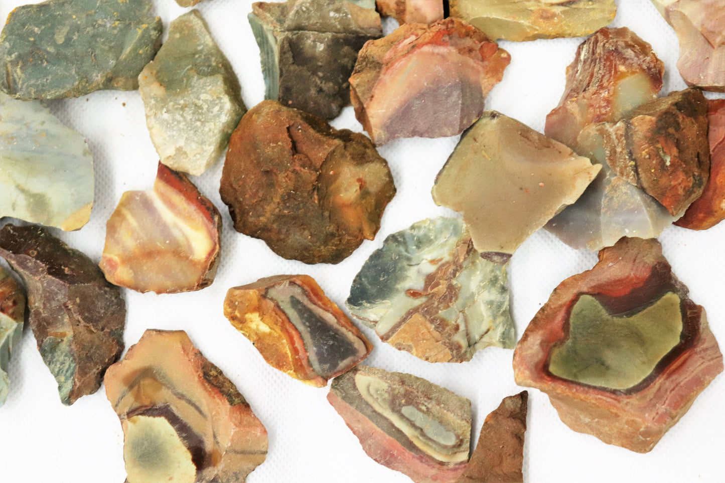 1KG Polychrome Jasper Crystals  Rough