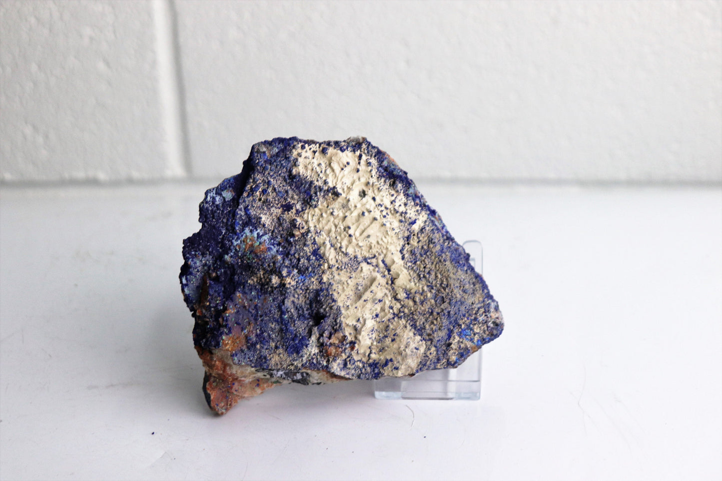 13) Azurite Malachite On Quartz Rough Crystal