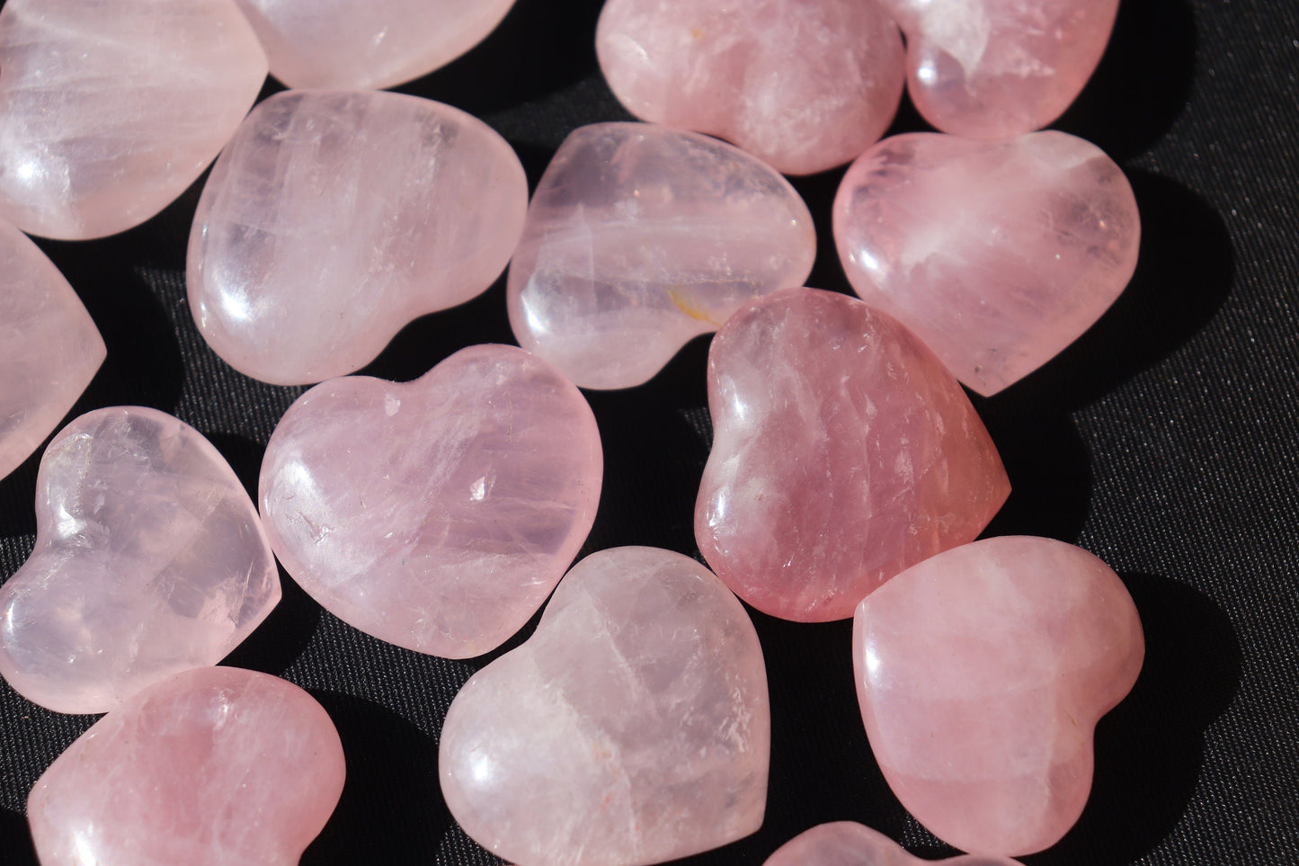 Rose Quartz Crystal Heart