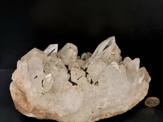 31) large Quartz Crystal Cluster