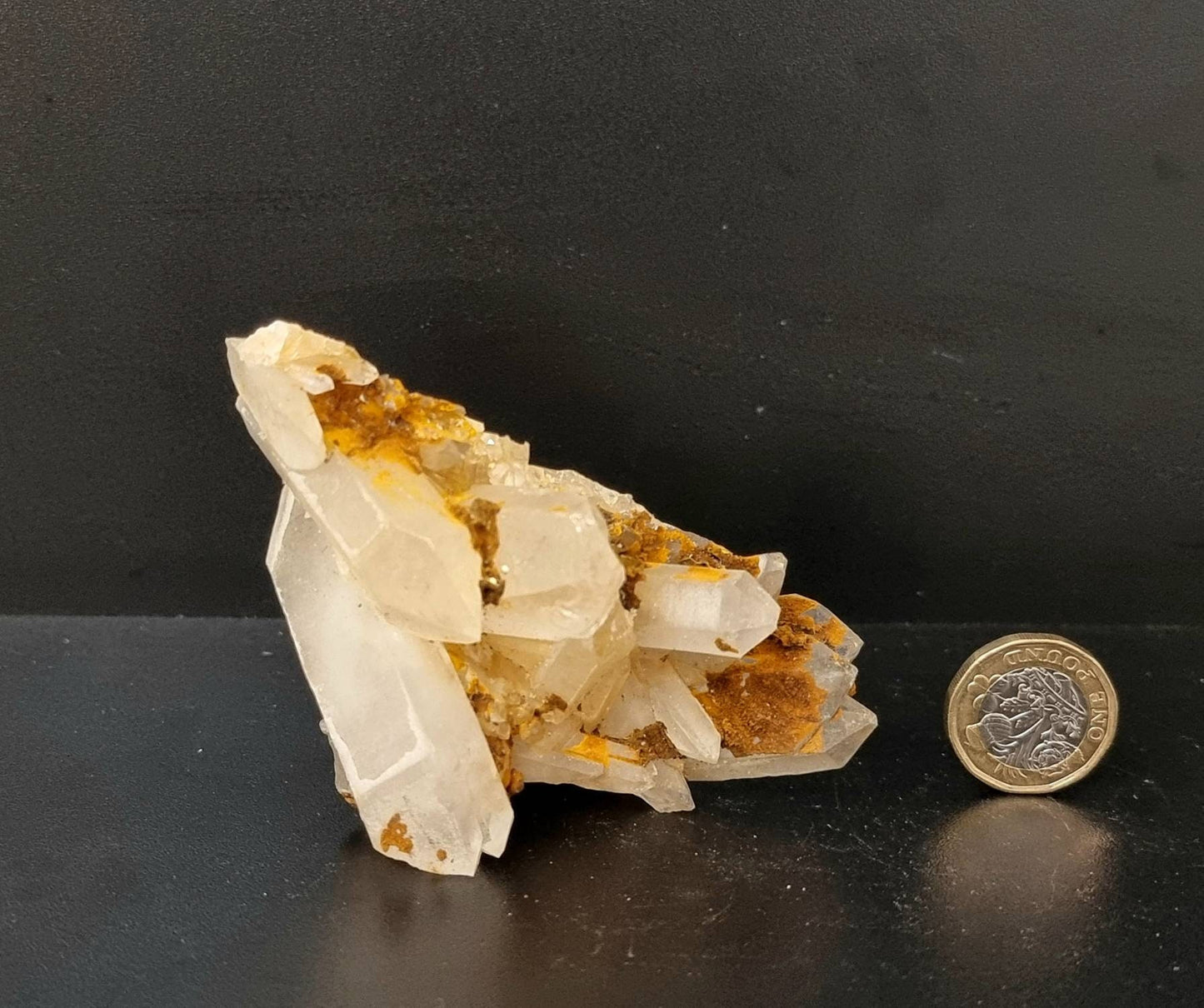 46) Small Quartz Crystal Cluster