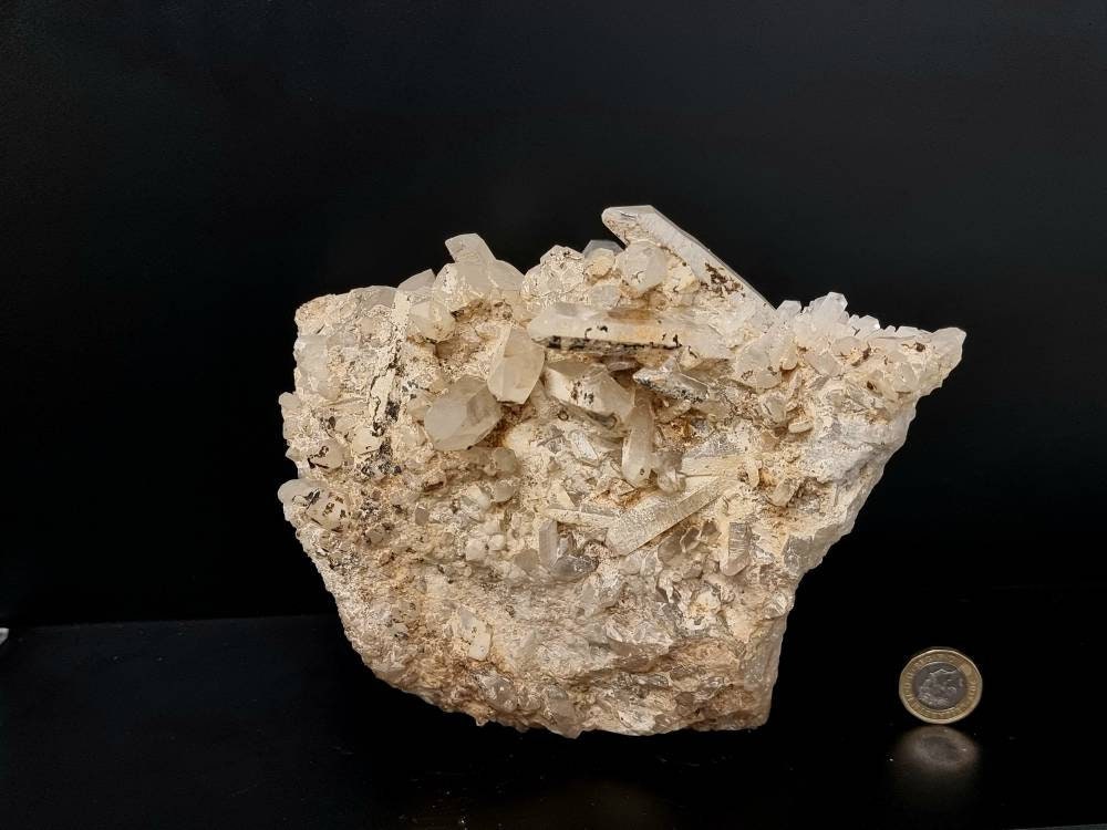 50) large Quartz Crystal Cluster