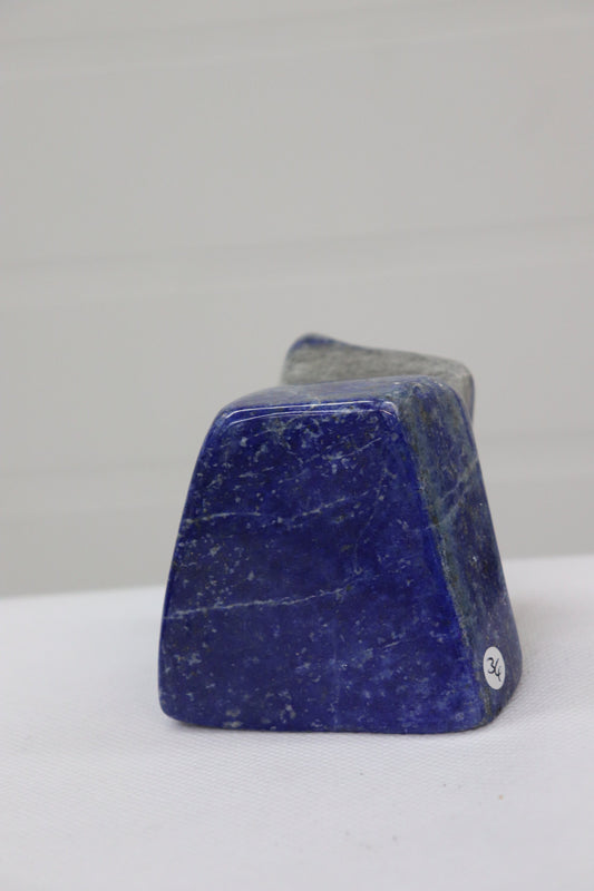 34) lapis lazuli Natural Blue Gemstone Crystal Fools Gold Pyrite Afghanistan