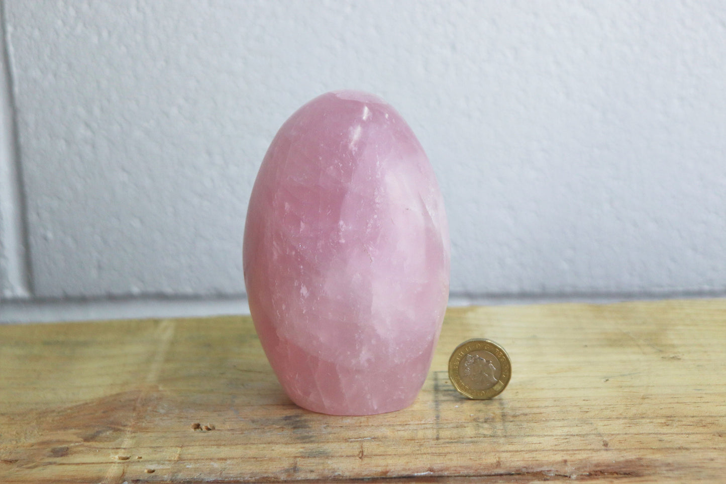 11) Rose Quartz Crystal Freeform