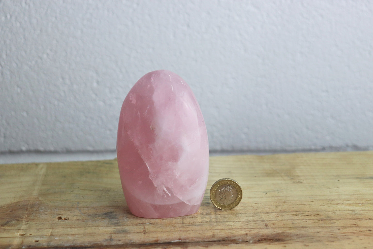 14) Rose Quartz Crystal Freeform