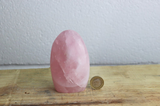 14) Rose Quartz Crystal Freeform