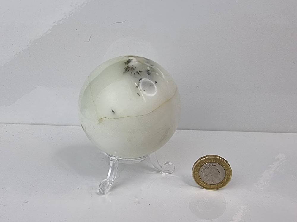 5) Merlinite Opal Crystal Sphere