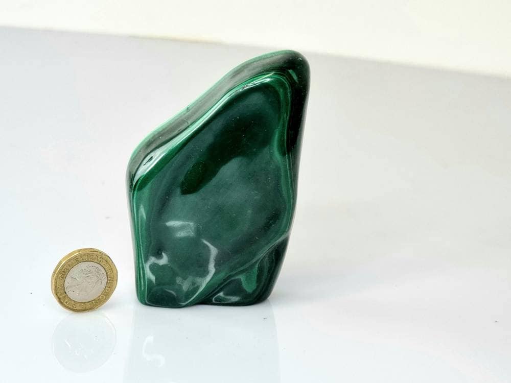 7) Malachite Crystal Polished