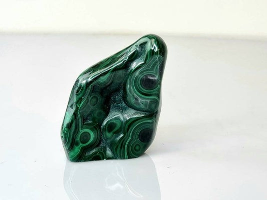 1) Malachite Crystal Polished