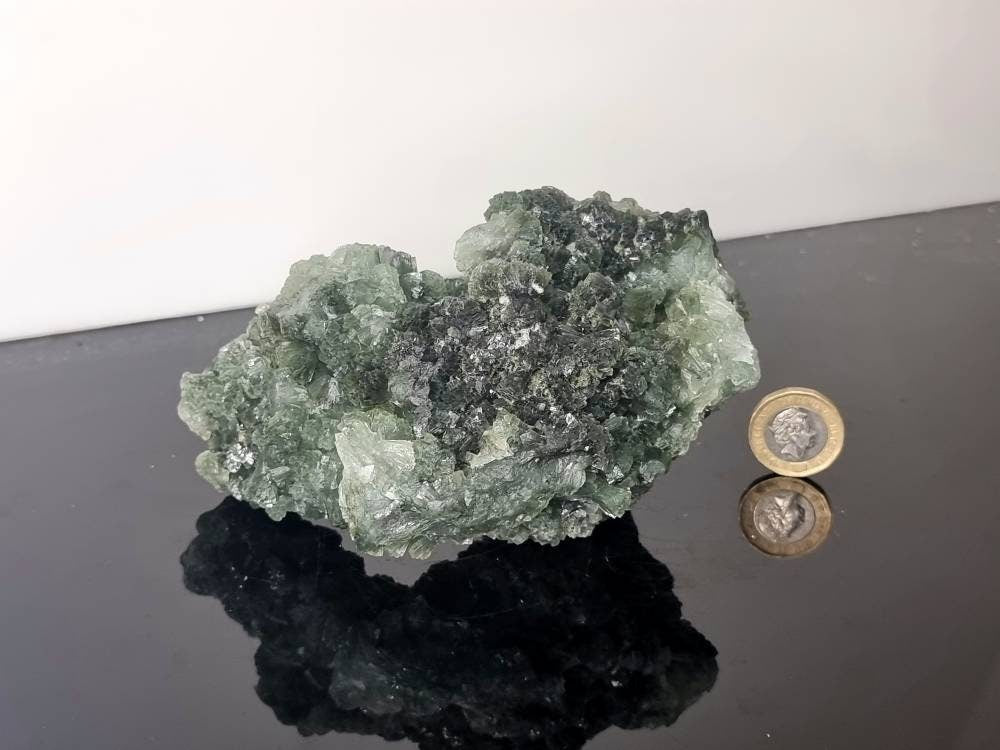 33) Extra Large Prehnite Crystal Cluster 2.5 KG
