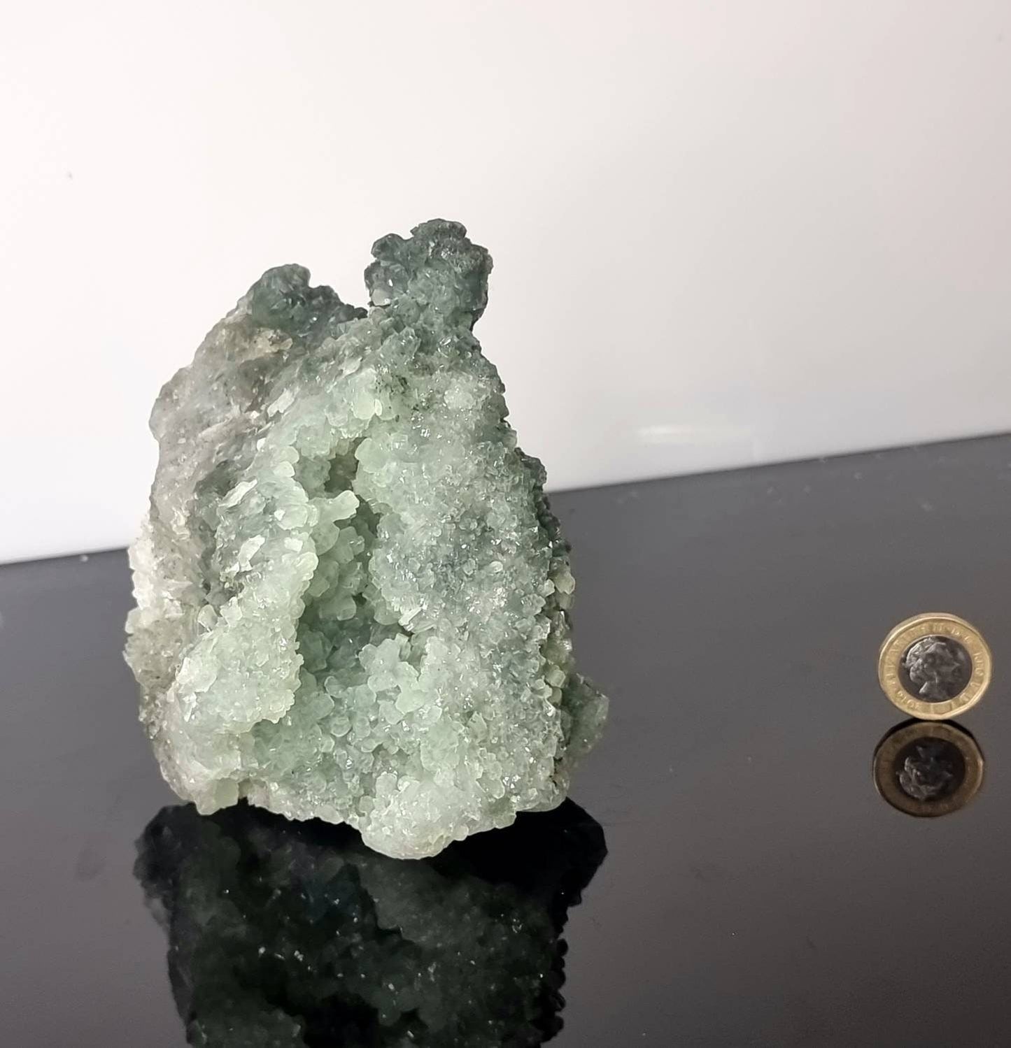 31) Extra Large Prehnite Crystal Cluster 1.16 KG