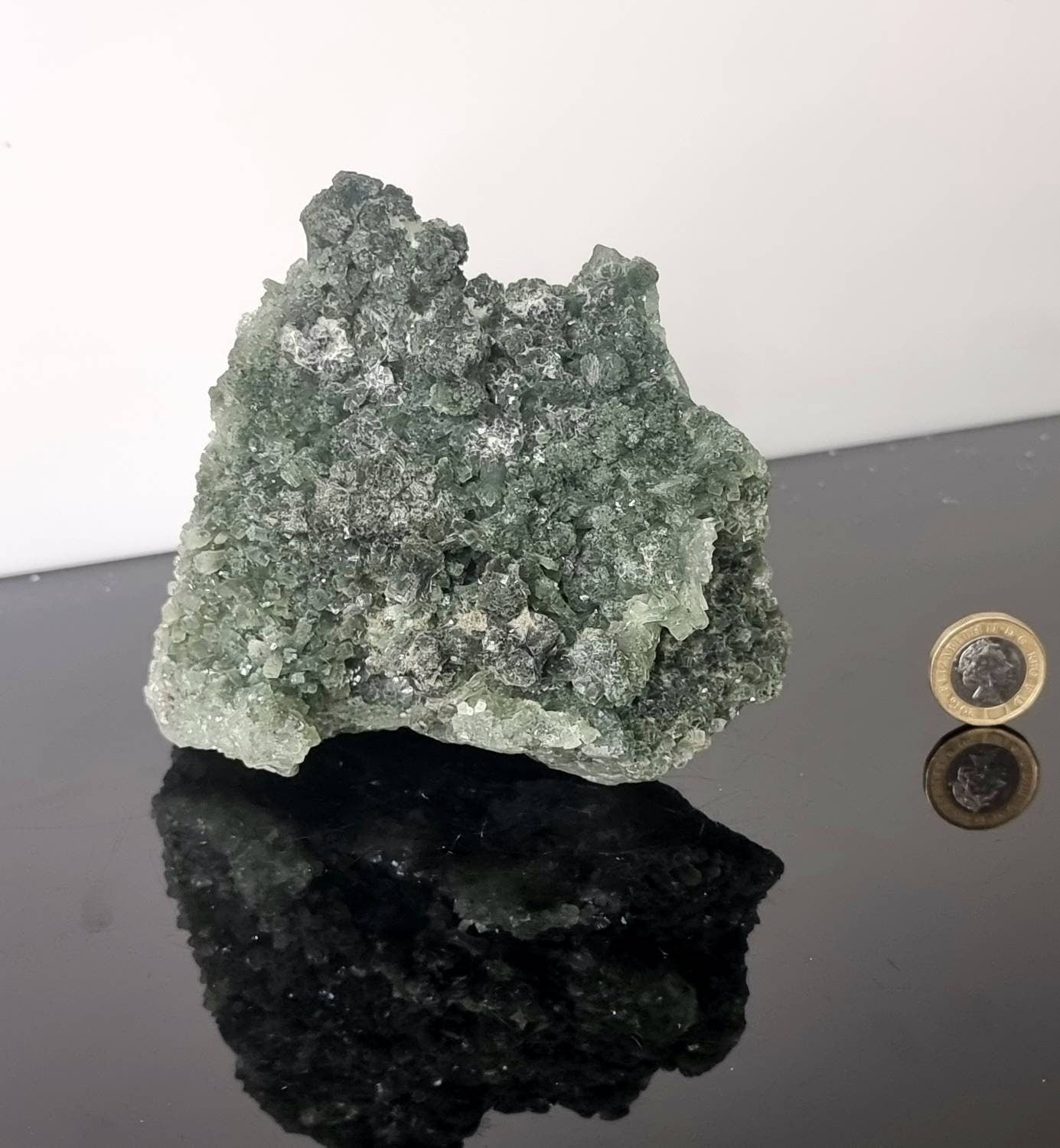 31) Extra Large Prehnite Crystal Cluster 1.16 KG